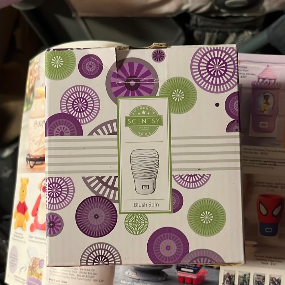 Blush Spin Scentsy Wall Fan Diffuser